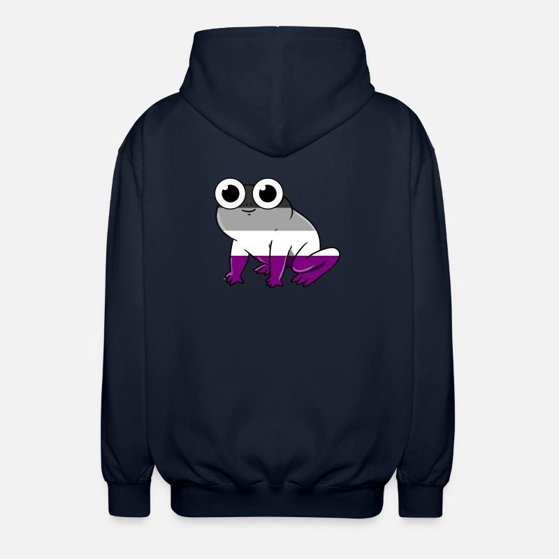 Frog Ace Pride - Unisex Hooded Jacket - navy