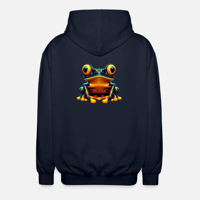 Grenouille - Veste à capuche unisexe - marine