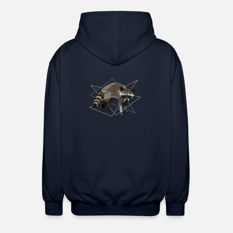 Waschbär - Unisex Kapuzenjacke - Navy