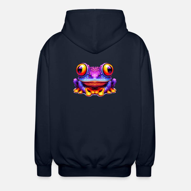Frosch - Unisex Kapuzenjacke - Navy