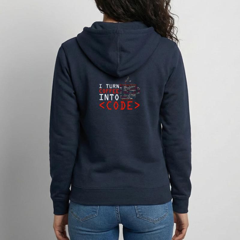 Aus Kaffee Code generieren Programmierer Unisex Kapuzenjacke