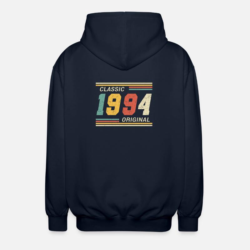 Classic 1994 original 1994 - Unisex Hooded Jacket - navy