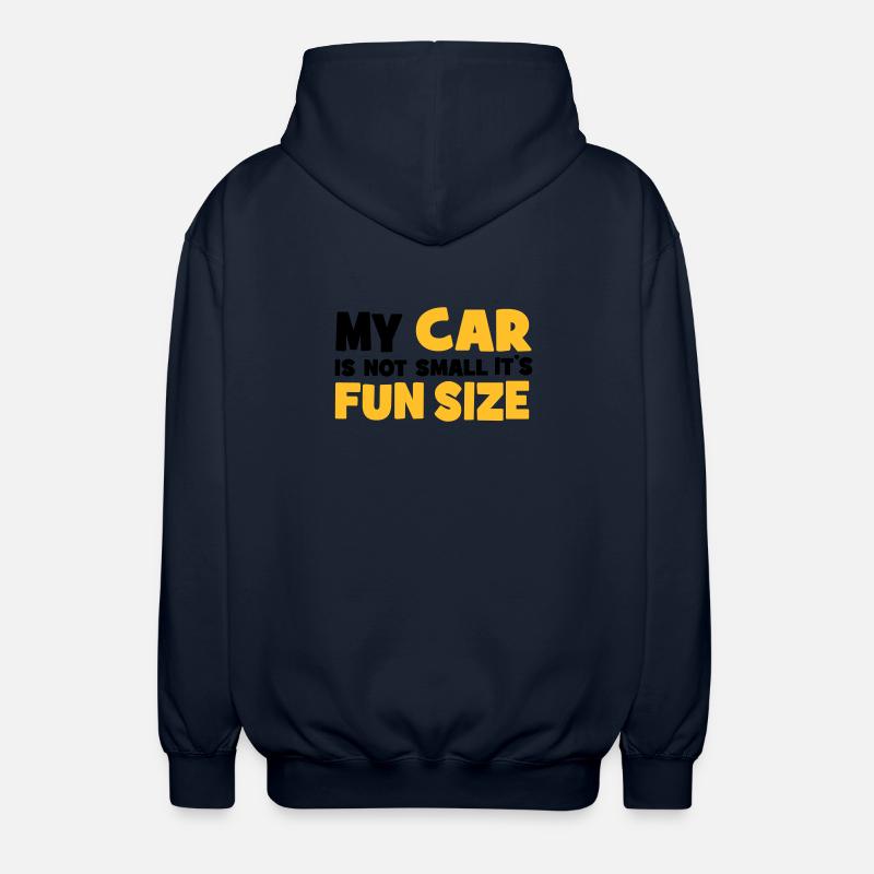 Small car - Veste à capuche unisexe - marine