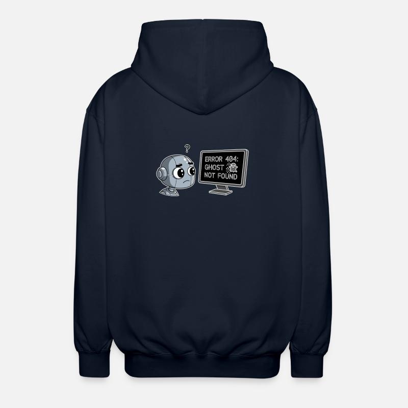 Erreur 404 : Ghost Not Found - Veste à capuche unisexe - marine