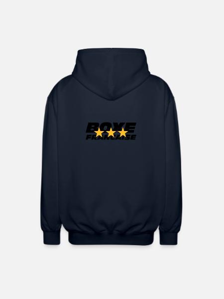 Boxen Francaise - Unisex Kapuzenjacke - Navy