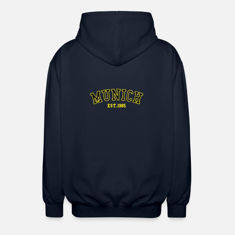 Munich_Est_1985 - Unisex Kapuzenjacke - Navy