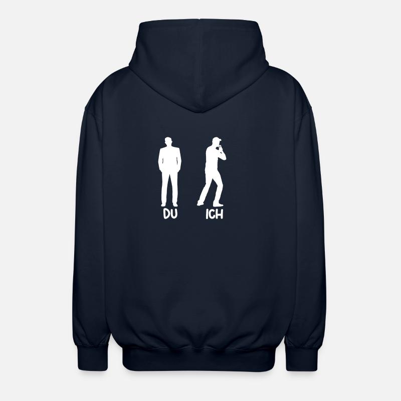 Harmonica Harmonica - Unisex Hooded Jacket - navy