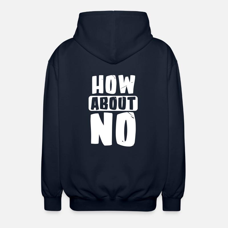 Que diriez-vous pas - Veste à capuche unisexe - marine