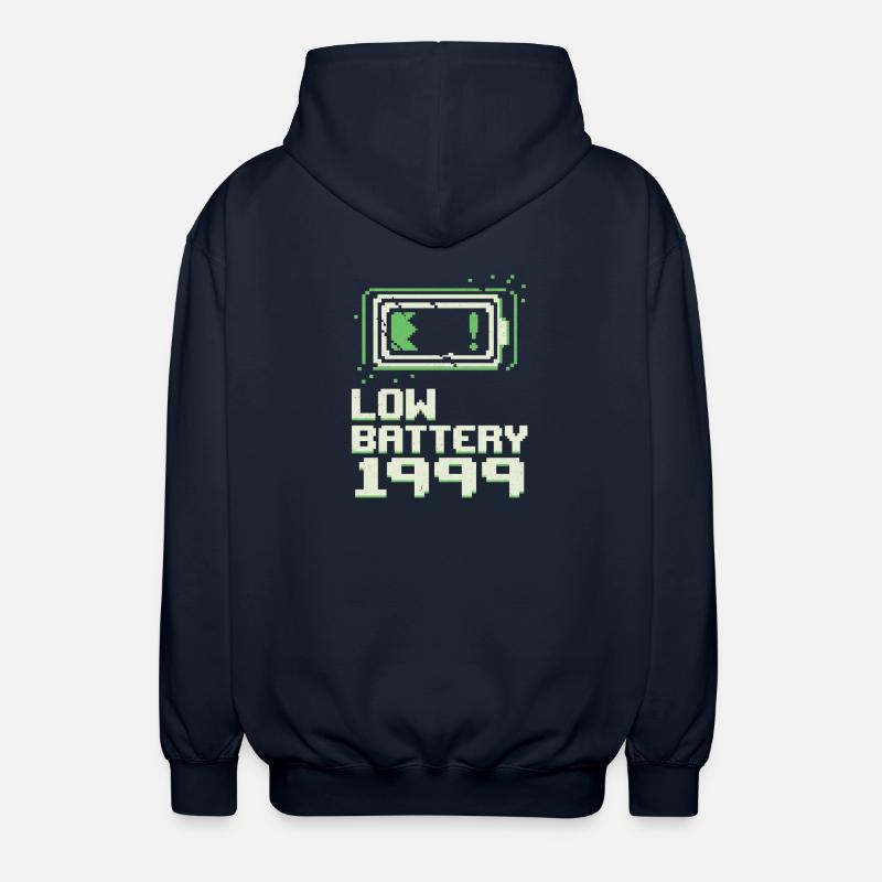 Damals War Es Einfacher - Unisex Kapuzenjacke - Navy