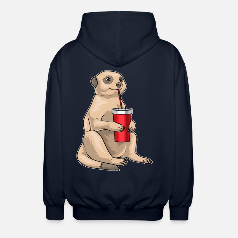 Mug suricate - Veste à capuche unisexe - marine