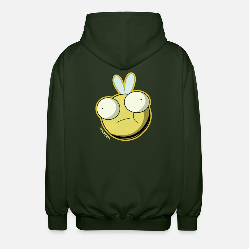 DRUFFER™ Face - Unisex Hooded Jacket - forest green