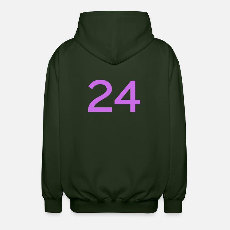 24 - Unisex Hooded Jacket - forest green