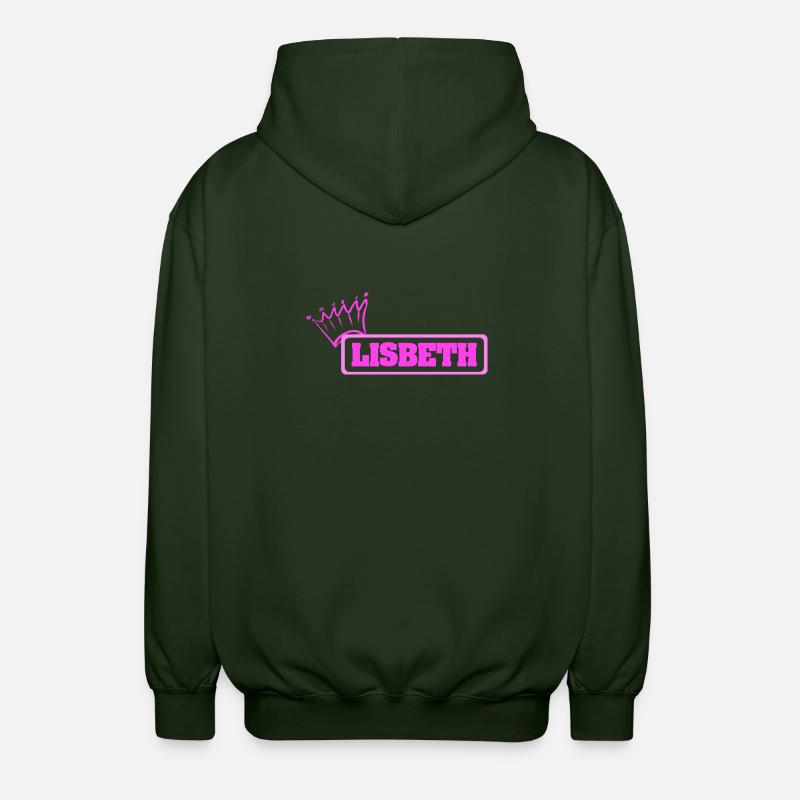 Lisbeth - Unisex Kapuzenjacke - Forstgrün 