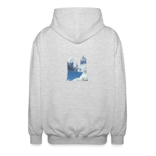 Lund Cathedral and sky - Unisex Hooded Jacket