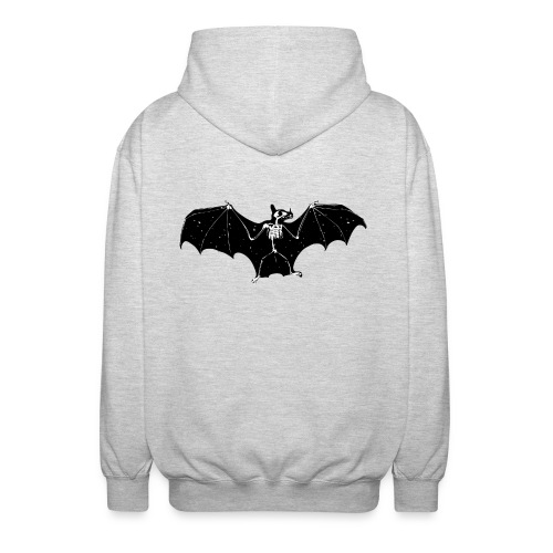 Bat skeleton #1 - Unisex Hooded Jacket