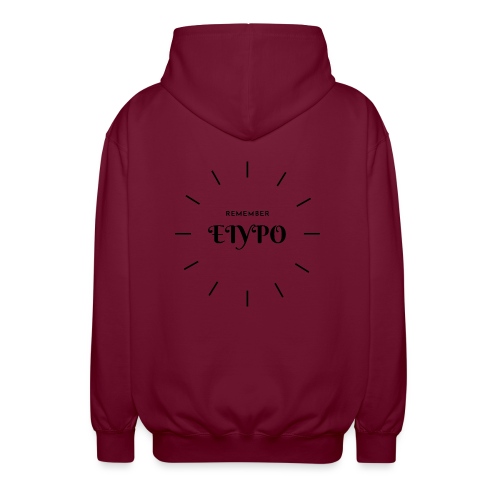 Remember Eiypo? - Unisex Hooded Jacket