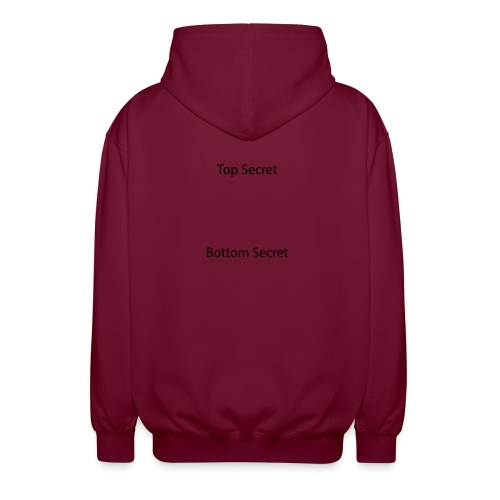 Top Secret / Bottom Secret - Unisex Hooded Jacket