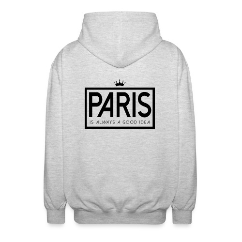 PARIS, FRANCE - Unisex Hooded Jacket