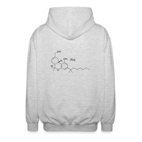 T-shirt molécule THC Cannabis - Veste à capuche unisexe