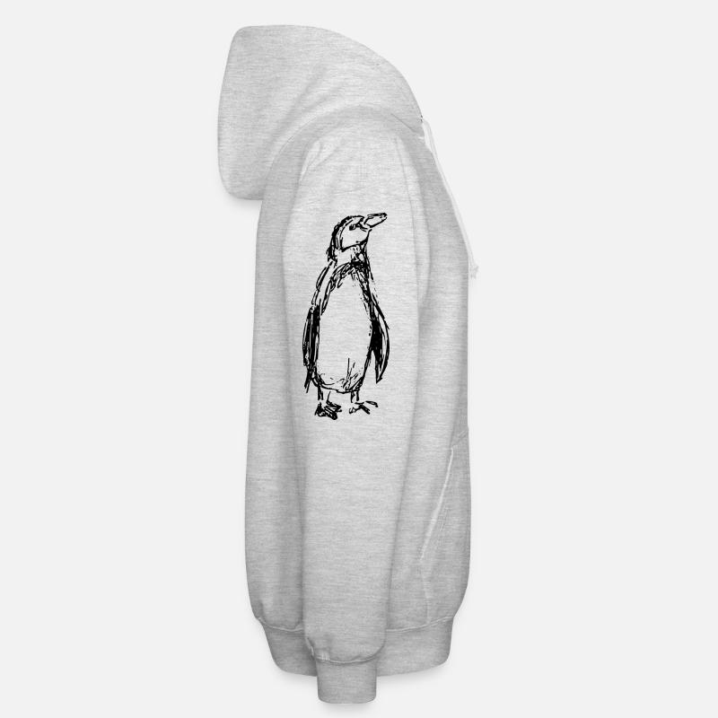 Pinguin Unisex Kapuzenjacke
