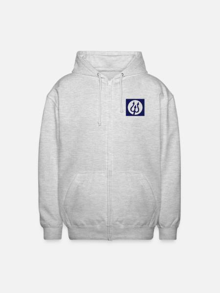 Inferno 29 - Unisex Hooded Jacket - light heather grey