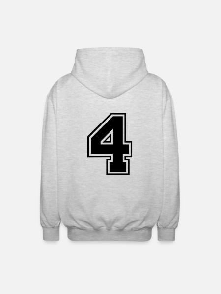 vier - Unisex Hooded Jacket - light heather grey