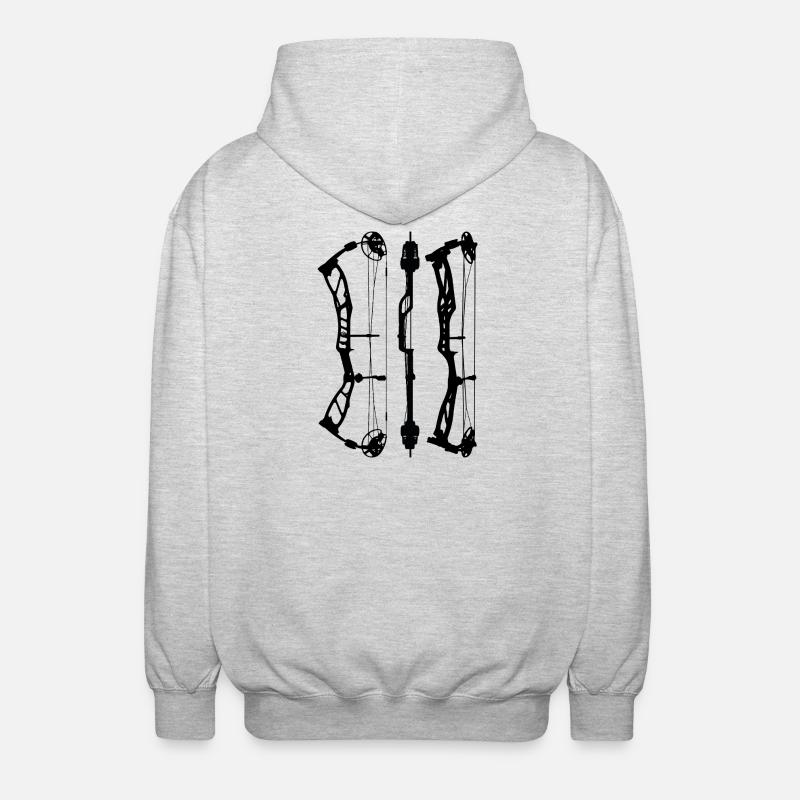 EliteBasin_Plan - Veste à capuche unisexe - gris clair chiné