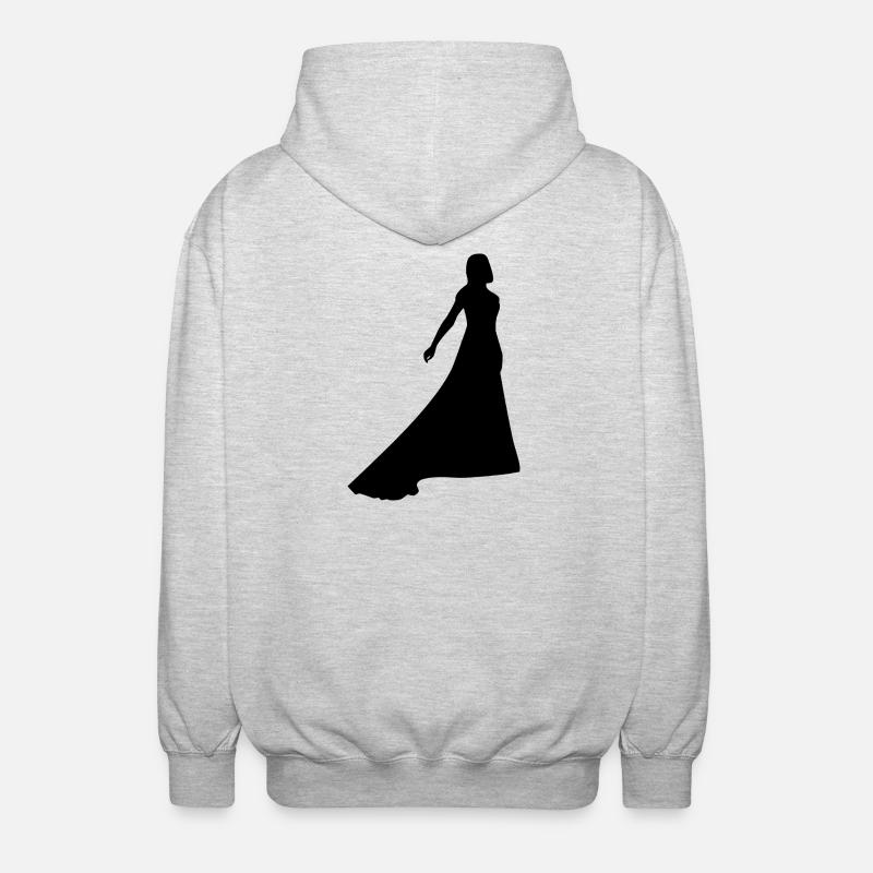 Dance - Unisex Hooded Jacket - light heather grey