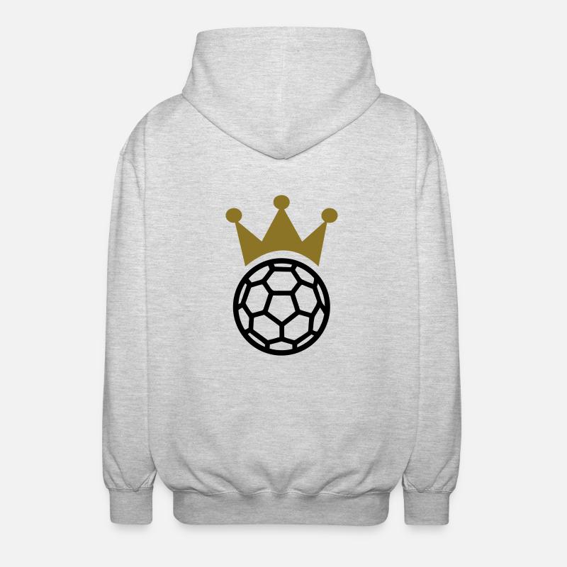 Handball - Unisex Hooded Jacket - light heather grey