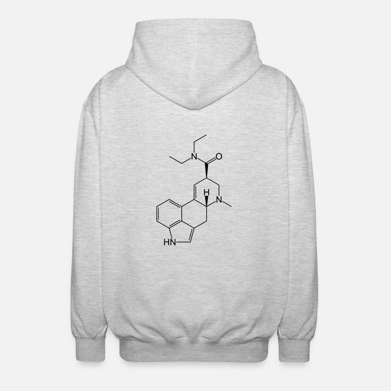 lsd - Veste à capuche unisexe - gris clair chiné