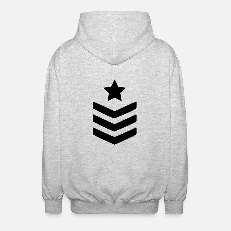 abzeichen - Unisex Hooded Jacket - light heather grey