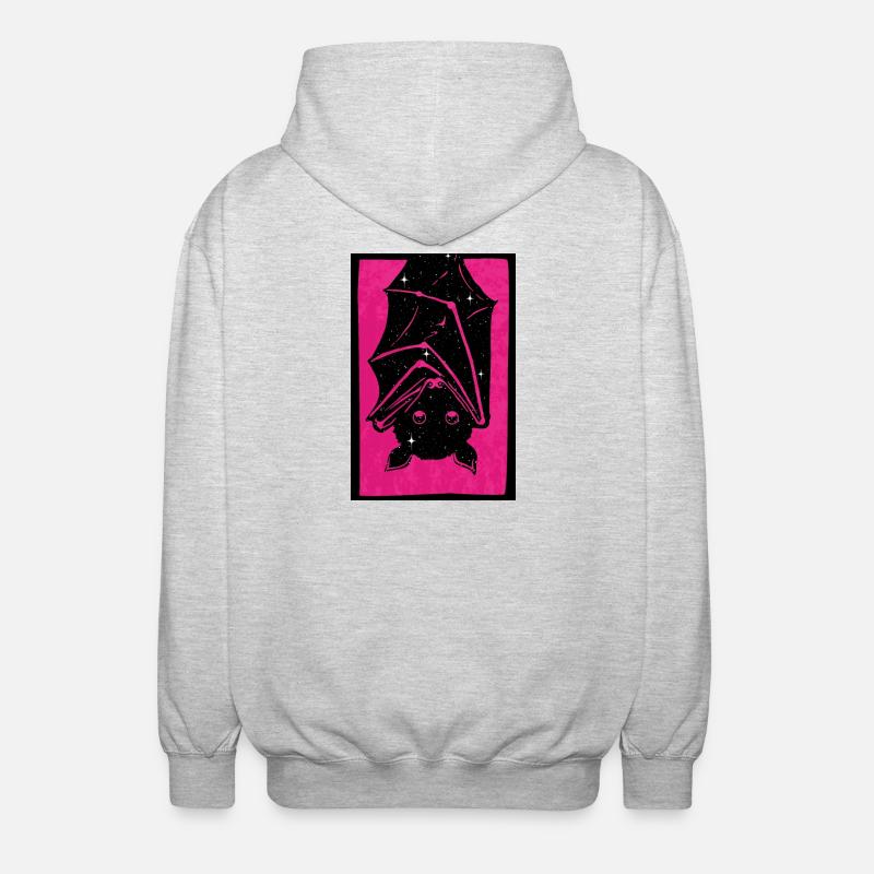 Impression de Spacebat - Veste à capuche unisexe - gris clair chiné