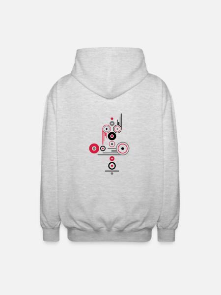 access - Unisex Hooded Jacket - light heather grey