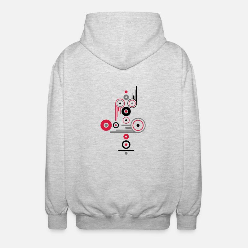 access - Unisex Kapuzenjacke - Hellgrau meliert