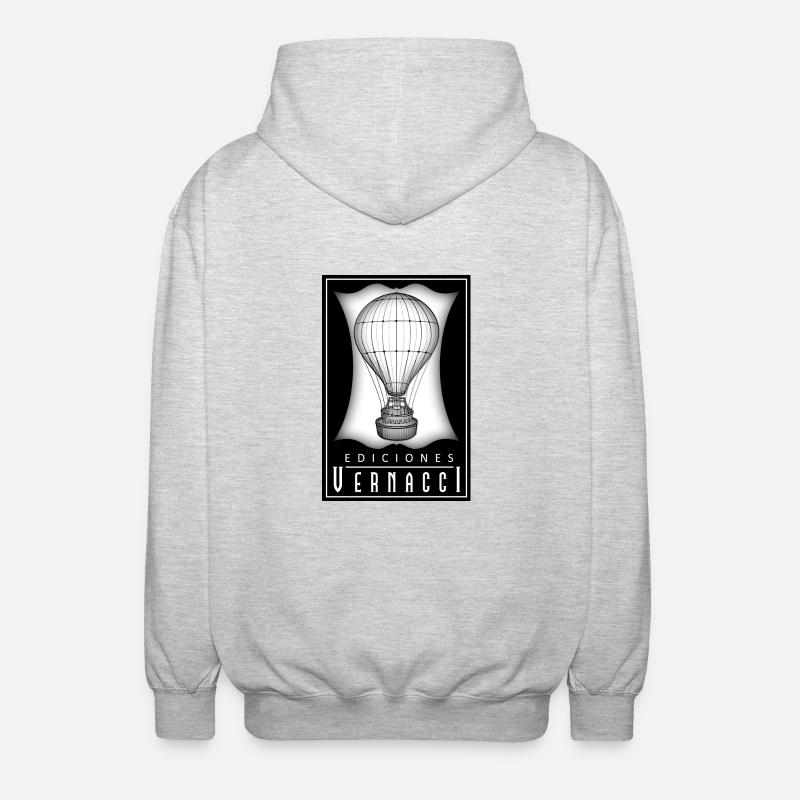 Vernacci edition logo - Unisex Hooded Jacket - light heather grey