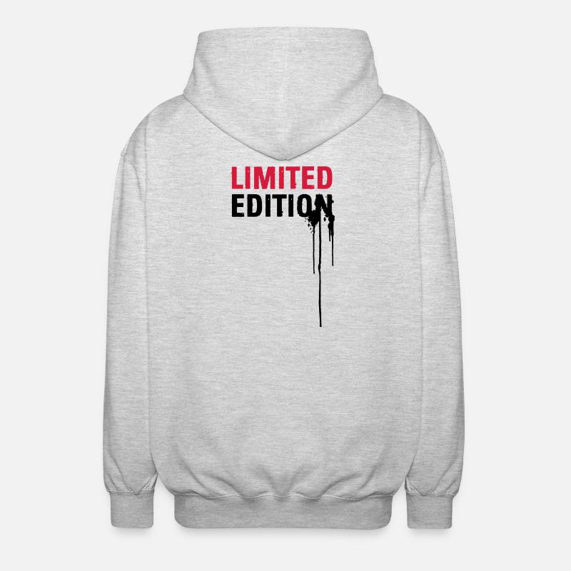 Limited Edition - Veste à capuche unisexe - gris clair chiné