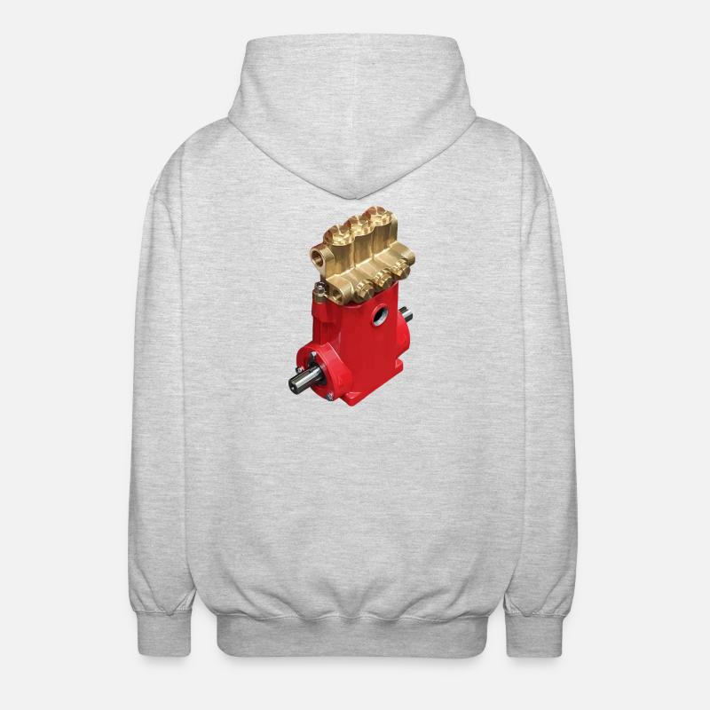P20 - Unisex Kapuzenjacke - Hellgrau meliert