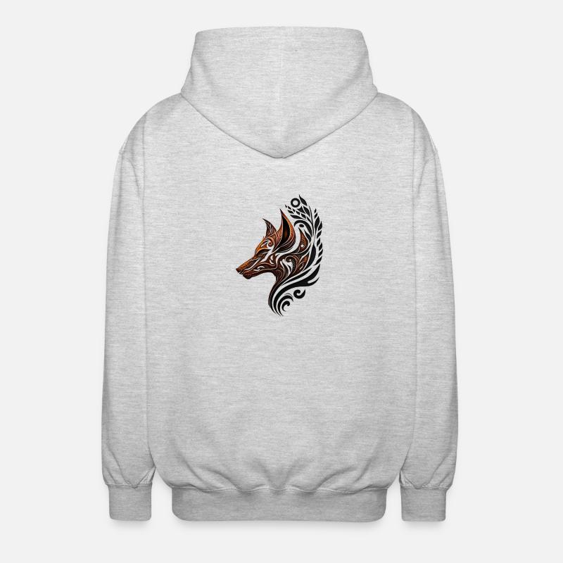 new logo ctp 1 - Veste à capuche unisexe - gris clair chiné