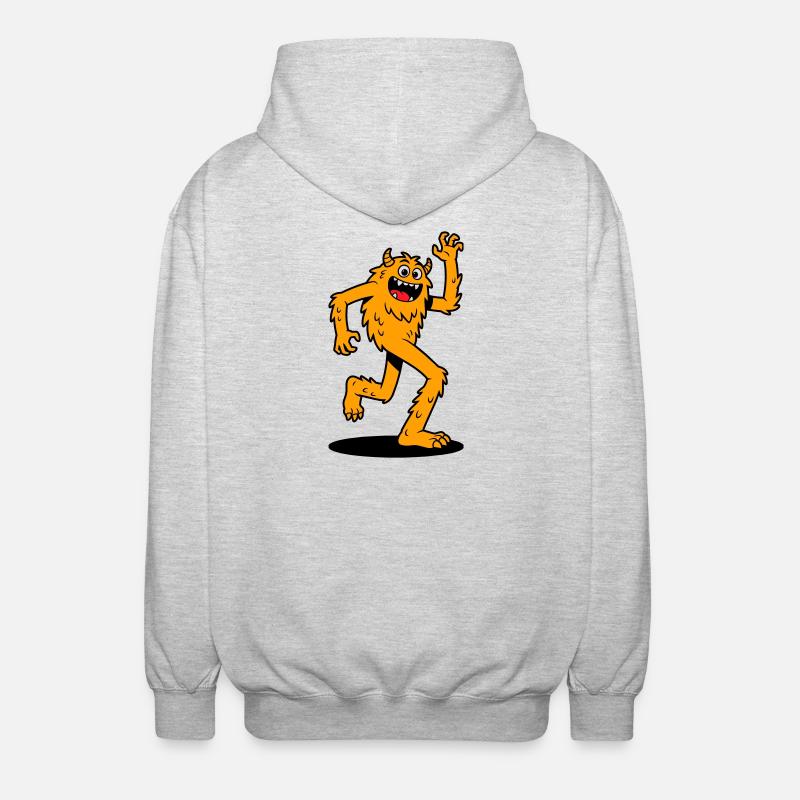 Probe - Unisex Kapuzenjacke - Hellgrau meliert