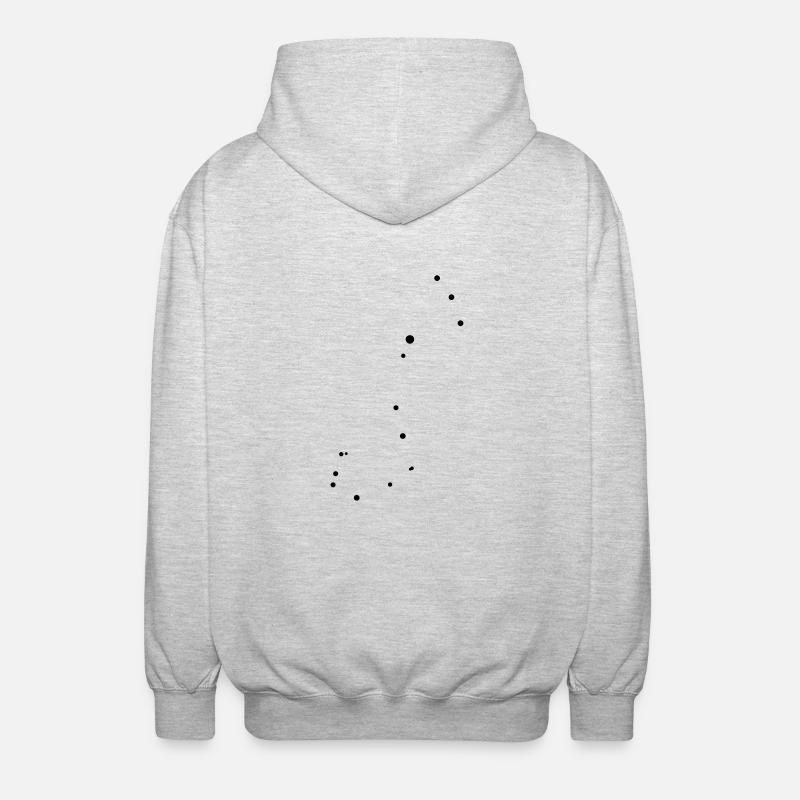 Scorpius - Veste à capuche unisexe - gris clair chiné