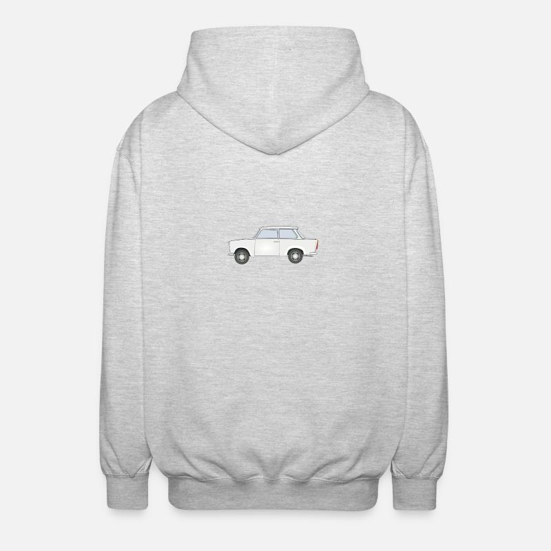 blockedName - Unisex Kapuzenjacke - Hellgrau meliert