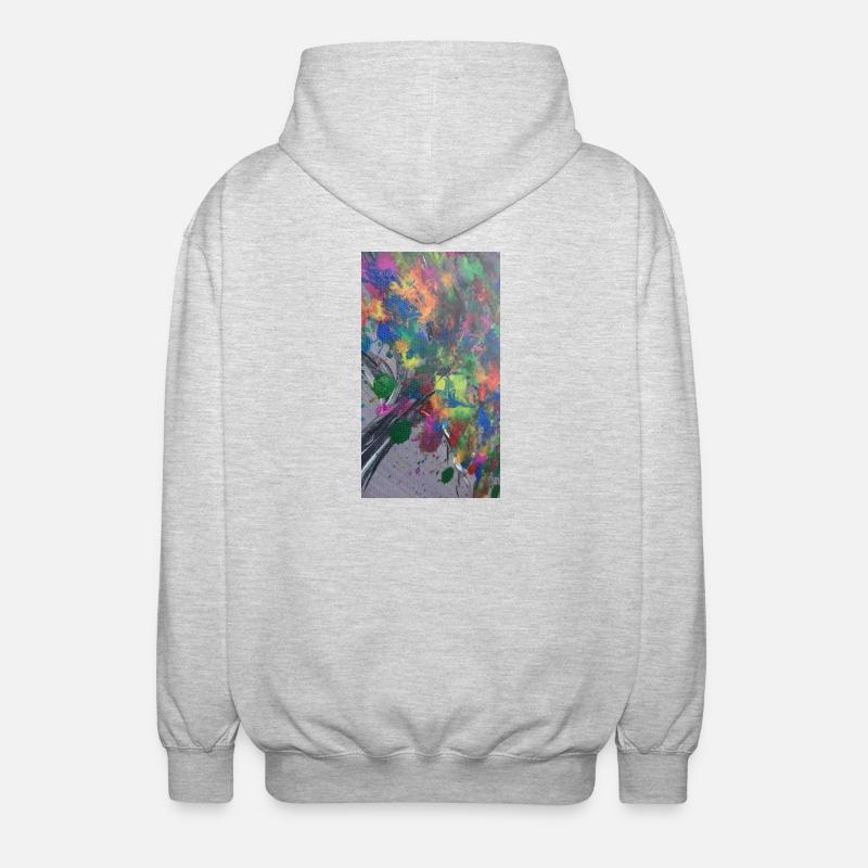 drop - Unisex Hooded Jacket - light heather grey