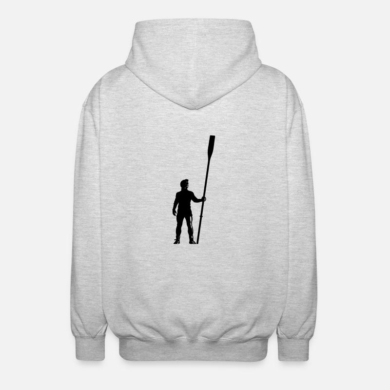 Puller - Veste à capuche unisexe - gris clair chiné