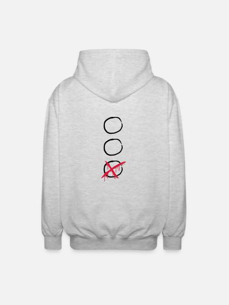 Choose - Unisex Hooded Jacket - light heather grey