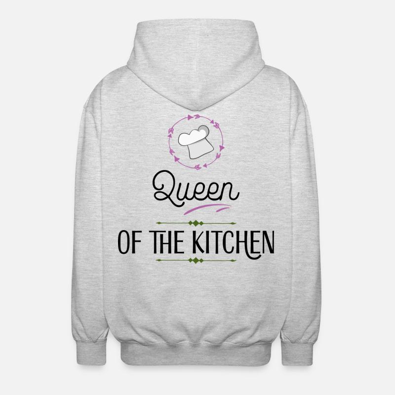 Kochen - Veste à capuche unisexe - gris clair chiné