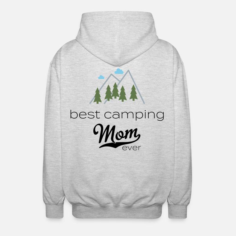 camper - Unisex Hooded Jacket - light heather grey