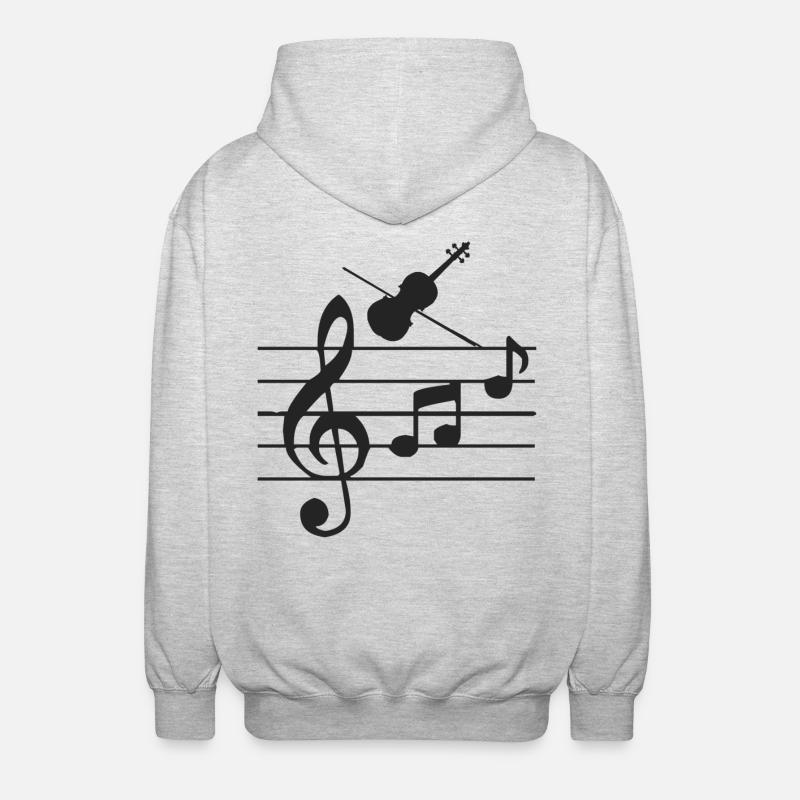 Strings - Unisex Hooded Jacket - light heather grey
