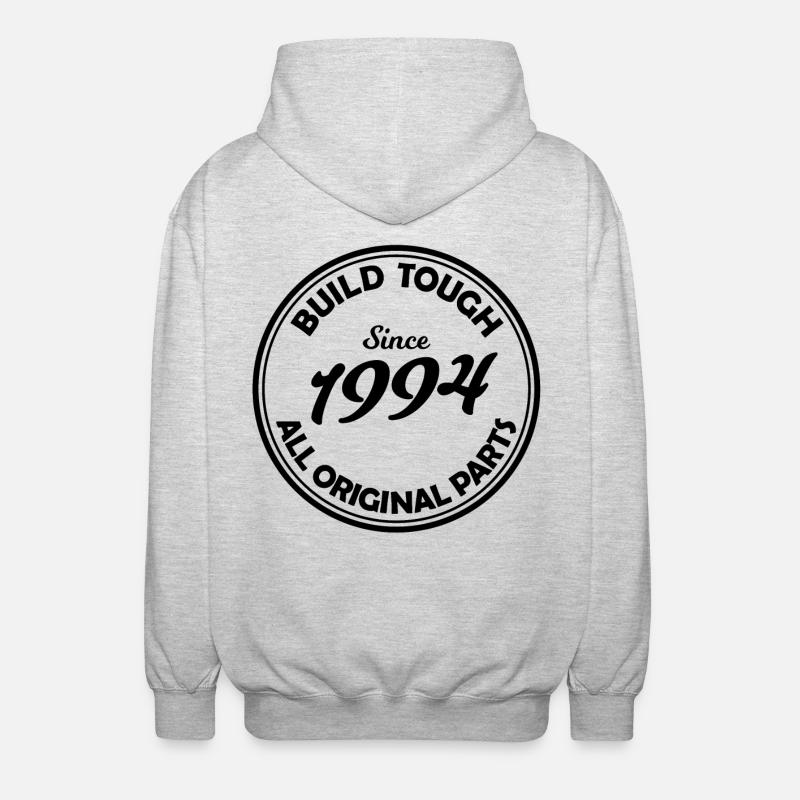 Né en 1994 - Veste à capuche unisexe - gris clair chiné