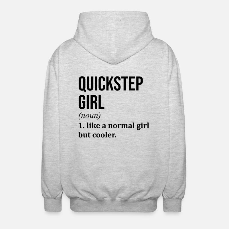Quickstep - Unisex Hooded Jacket - light heather grey