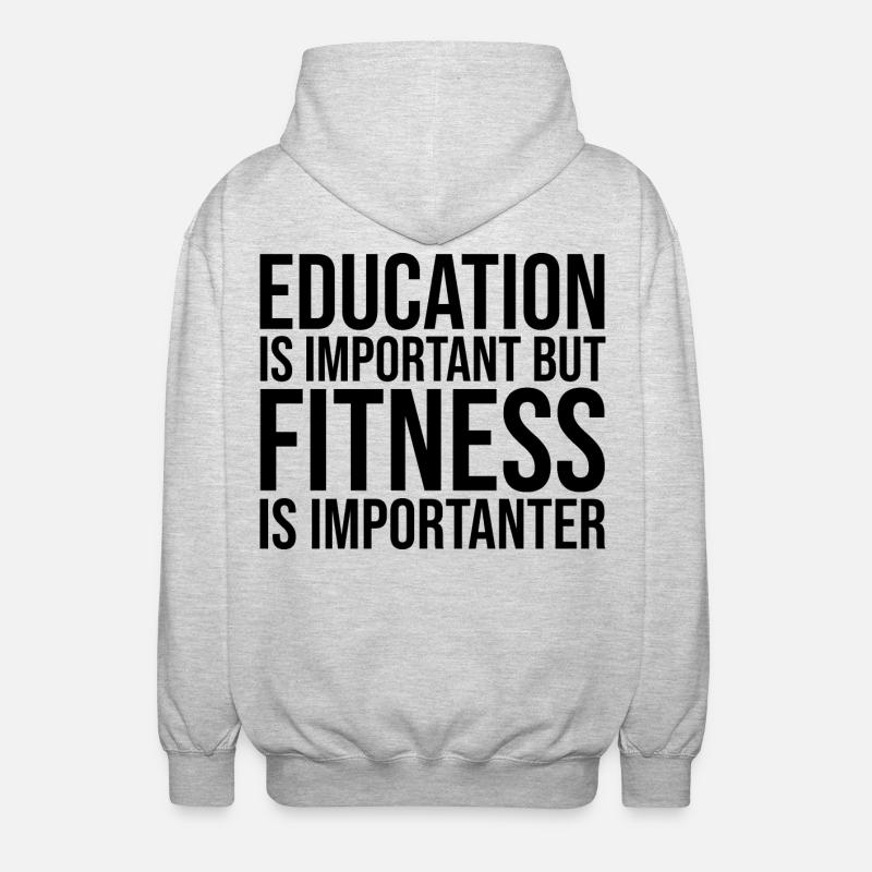 aptitude - Veste à capuche unisexe - gris clair chiné